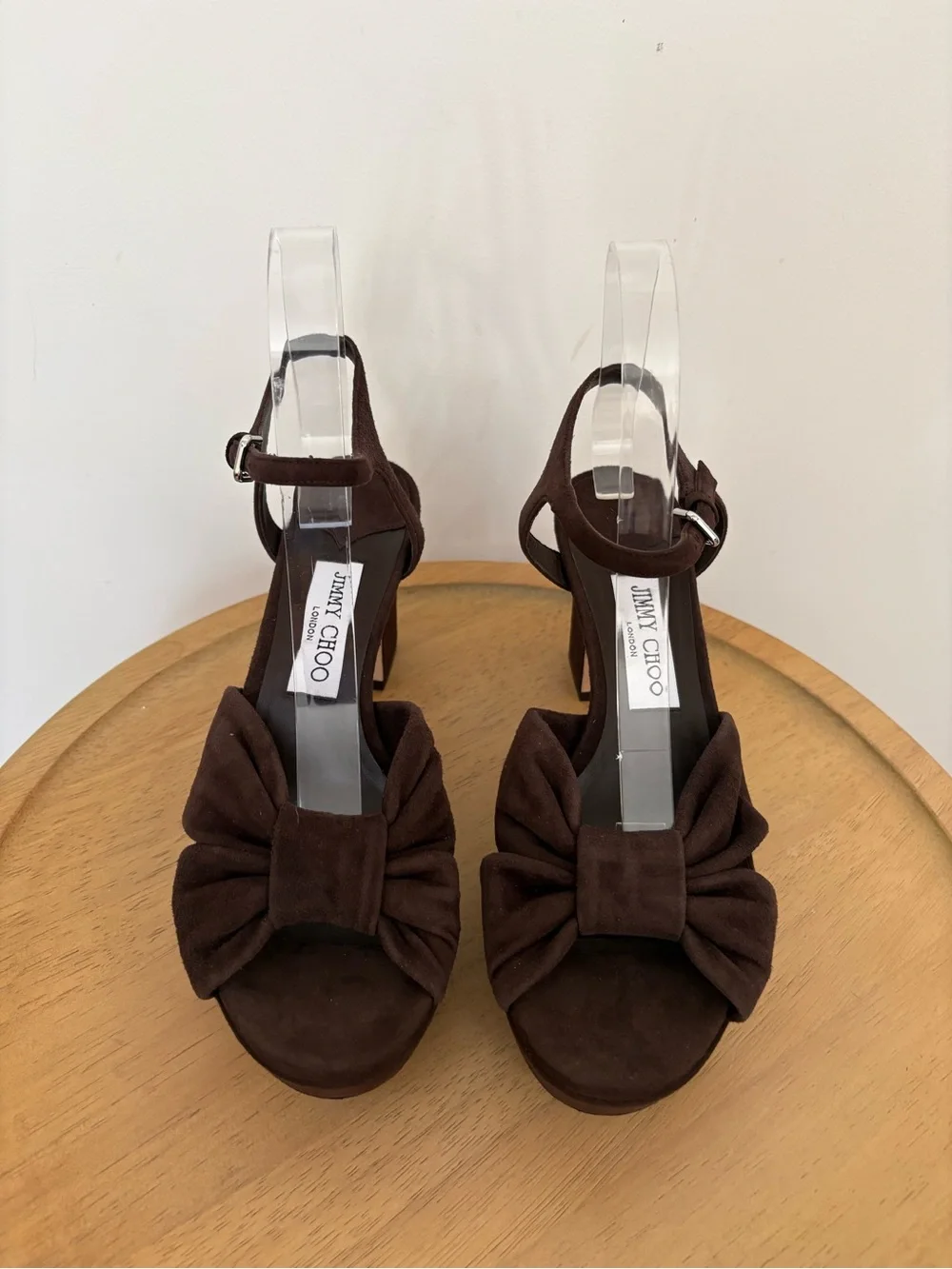 New Jimmy Choo Heloise 80MM Platform Heels